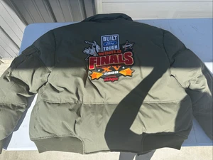 PBR world, finals, goose down coat XL men’s 2008 cripple creek - Picture 1 of 10