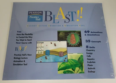 Pearson  Prentice Hall BLAST!!: Biology Lecture Animation & Simulation Tool 2006 - Image 1 of 3
