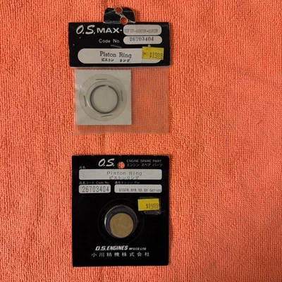 OS Piston Ring – 61SFN, RFN, SX, RX SERIES, 60FSR, 60RSR, 65RSR - Image 1 of 4