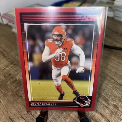 2024 Score - Montez Sweat #51 Red - Image 1 of 2