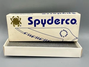 Box Spyderco C63GS Military Knife Vintage Empty Box Only Has Odor READ - Picture 1 of 19