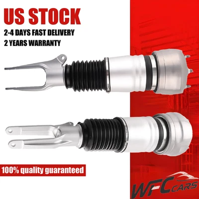 Pair Front Air Suspension Shock Struts For Porsche Panamera 970.2 2014-2016 - Image 1 of 4