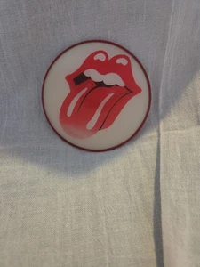 Vintage Original Rolling Stones Vari-Vue Lenticular Pinback Button Pin Sammler - Bild 1 von 5