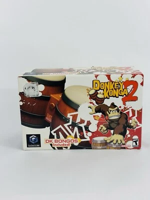 Donkey Konga 2 w/ DK Bongos (Nintendo GameCube) Brand New, Sealed, Kong GC - Image 1 of 4