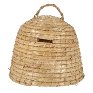 Esschert Mobiles Bienenhaus aus Weizenstroh Strohbienenkorb Bienenstock Bienen - Bild 1 von 4