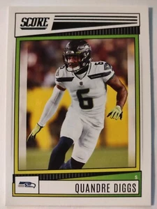 Tradingcard Football NFL Quandre Diggs Seattle Seahawks Panini Score 2022 - Bild 1 von 2