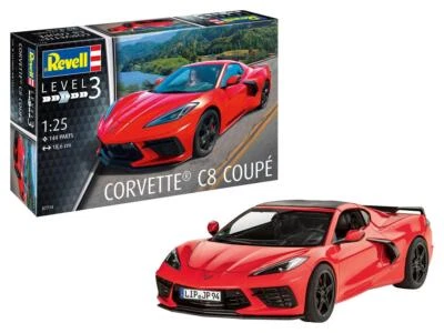 1/24 Modellino Corvette C8 Coupé - Revell - REV07714 - Immagine 1 di 3
