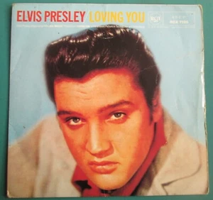 Elvis Presley: Loving You 1981 UK Remastered Reissue Vinyl EP RCA RCX 7192 - Picture 1 of 4