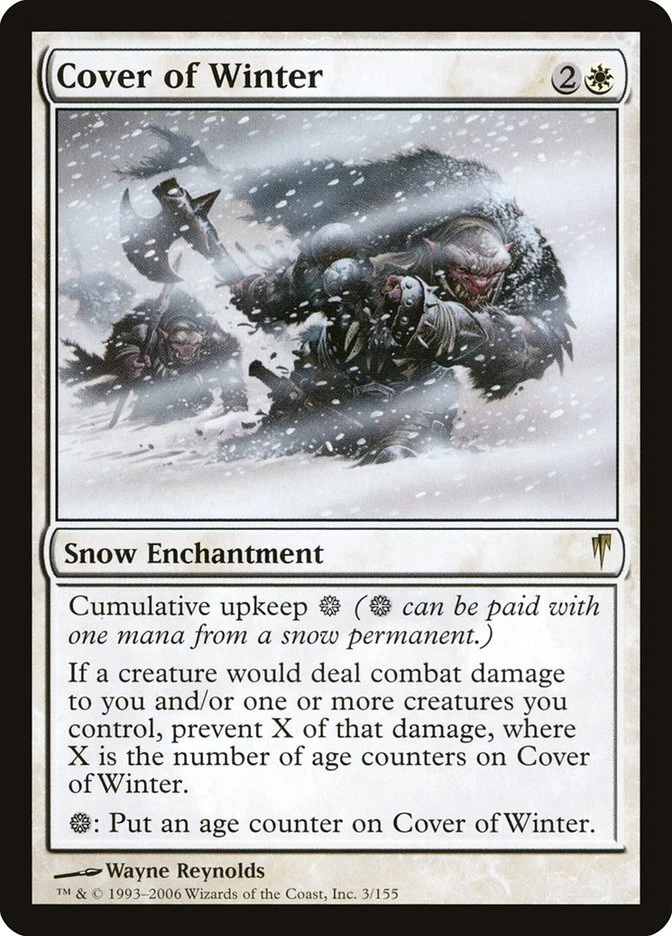 MTG Magic the Gathering Cover of Winter (3/155) Coldsnap LP - Image 1 of 1