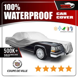 Cadillac Coupe DeVille 1977-1984 CAR COVER - 100% Waterproof 100% Breathable - Picture 1 of 11