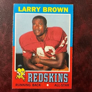 Juego Topps Larry Brown 1971 #115 Washington Redskins - Como nuevo *Alta calidad* - Imagen 1 de 2