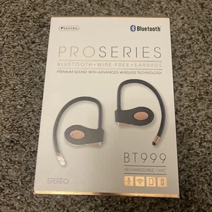 Sentry "Proseries" True Wireless Earbuds w/built In Mic (BT999) Xtra EarPads - Picture 1 of 5
