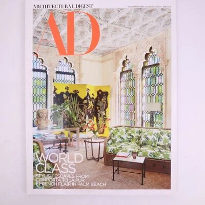 Architectural Digest World Class Stylish Escapes French Flair May 2018 - Image 1 of 4