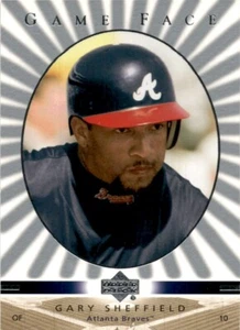 2003 Upper Deck Game Face #11 Gary Sheffield Excellent - Picture 1 of 2