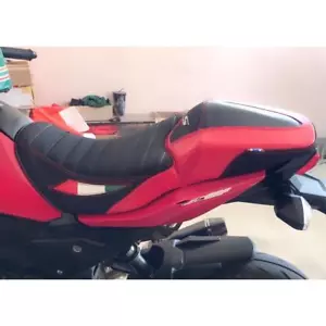 Replacement Complete Flat Seat Black Red For Honda Grom Msx125 Sf 2017-2020 - Picture 1 of 7