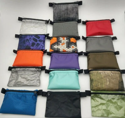 Wild Sky Gear DCF Cuben Fibra Xpac Zip Custodia Portamonete da 4g