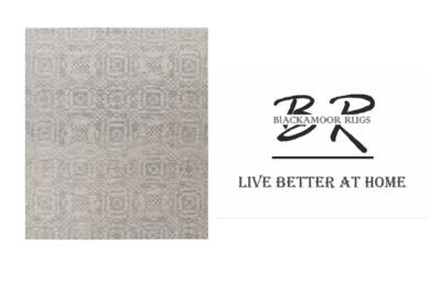 Nuevo Azulejo Natural Beige Marroquí Contemporáneo Hecho a Mano Tapeteado 100% Lana Alfombras Foto 1 de 4