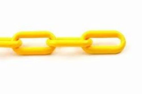 Plastic Chain 6mm 1-1/2" X 100 Ft - ( Yellow ) for Events, DIY, or Decorative - Image 1 of 1