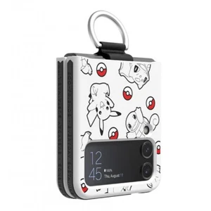 Pokemon Edition x Samsung Galaxy Z Flip4 Case Authentic Genuine Cover with Ring - Picture 1 of 7
