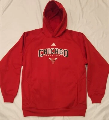 Sudadera con Capucha Adidas Chicago Bulls Juvenil Niños XL (18/20) NBA Baloncesto Foto 1 de 4