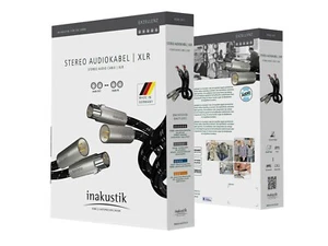 Inakustik Excellence Balanced XLR Audio Cable 1.5m Pair - Picture 1 of 2