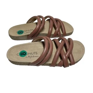 Neu Coconuts by Matisse ZURIE-184 Slide braune Damen-Sandalen Größe 8M Freizeitschuhe - Bild 1 von 8