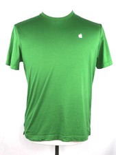 Apple Store Green Size Medium T-Shirt Employee Shirt Cotton