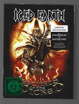 ICED EARTH 1xCD+2xDVD Ltd. Ed. Box set Festivals of the wicked 2011 very good+ - Bild 1 von 4