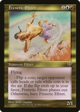 MTG Rare Frenetic Efreet x 1 NM - Mirage