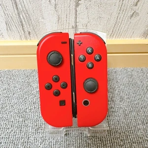 Nintendo Switch Joy-Con Mario Odyssey Model Left And Right Red Used - Picture 1 of 5