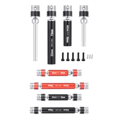 1/24 Steel RC Center Drive Shaft CVD 40+53mm For Axial SCX24 C10 JLU Bronco Car - Image 1 of 2