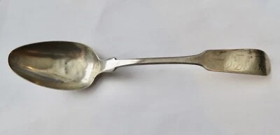 Cuchara para servir Southern Coin plata 8-3/4" S. Baker Wilmington, Carolina del Norte y Beverly MA Foto 1 de 4