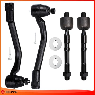 4x For 2011-2016 2017 HYUNDAI SONATA KIA AZERA OPTIMA CADENZA Front Tie Rod Ends Foto 1 de 4