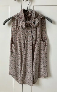 Moschino sleesvess silk top size 38UK - Picture 1 of 8