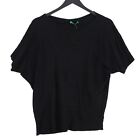 United Colors Of Benetton Women's T-Shirt XS Black 100% Cotton Basic