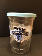 1994 Welch's LOONEY TUNES Collector Series #11 Jelly Glass With Lid Beautiful