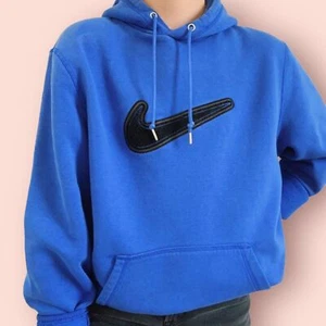 Nike 3D Swoosh Vintage Travis Scott Blue Hoodie Sz XXL - Picture 1 of 7