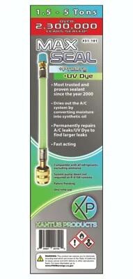 XANTUS Max Seal + ProDry with UV Dye Direct Inject A/C Sealant Easy Use and Fast Seal