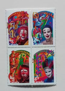 Canada 1998 SG1851/4 Canadian Circus Block of 4 U/M - Picture 1 of 2