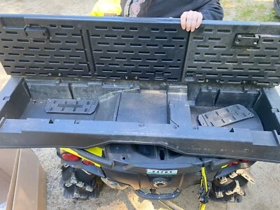 18 NISSAN TITAN XD PLATINUM RESERVE CREW CAB REAR UNDER SEAT STORAGE BIN - Image 1 of 4