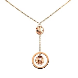 18K Gelbgold Zopfkette Halskette Unikat Geburtstag Geschenk Schmuck für Damen - Bild 1 von 4