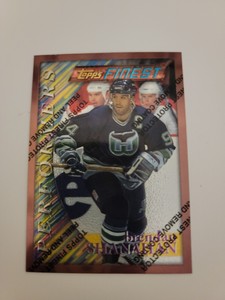 1995-96 Topps Finest Refractor Brendan Shanahan #39 HOF