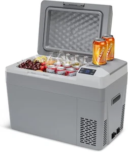 32QT Car Refrigerator Portable Electric Cooler & Freezer Low Noise for Camping - Picture 1 of 9