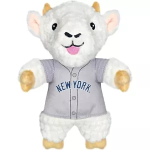Pets First MLBPA Goat Plush Toy for Dogs & Cats Dog Chew Toy with Squeaker - Picture 1 of 11