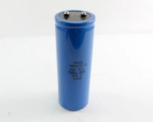 Condensador de aluminio Sprague Powerlytic grado 2500 uF 400 VDC 36DX para computadora - Imagen 1 de 3