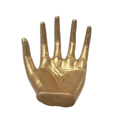 金色手形支架适用于小饰品托盘 - 糖果盘 I 万圣节派对 — 第 1/4 张图片