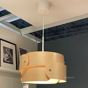 Ikea SÖDÅKRA Pendant lamp, birch Diameter 18" BRAND NEW - Picture 1 of 8