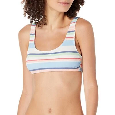 Precio de venta sugerido por el fabricante $46 Roxy Mujer Estándar Bralette Bikini Top Multicolor Talla XL Foto 1 de 2