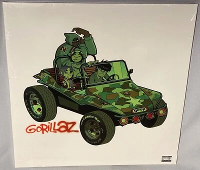 LP GORILLAZ Self Titled (2LP Vinyl, PARLOPHONE 2015) NEW MINT SEALED - Image 1 of 2