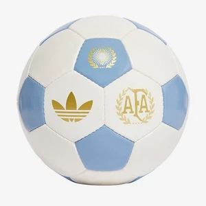 ADIDAS ARGENTINIEN X 50 JAHRE JUBILÄUM FUSSBALL BALL weiß blau gold - Bild 1 von 8
